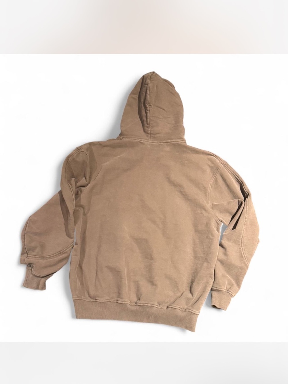 Vintage Cernucci Brown Hooded Sweatshirt - Picture 2 of 3